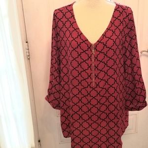 4/25 Dressbarn blouse